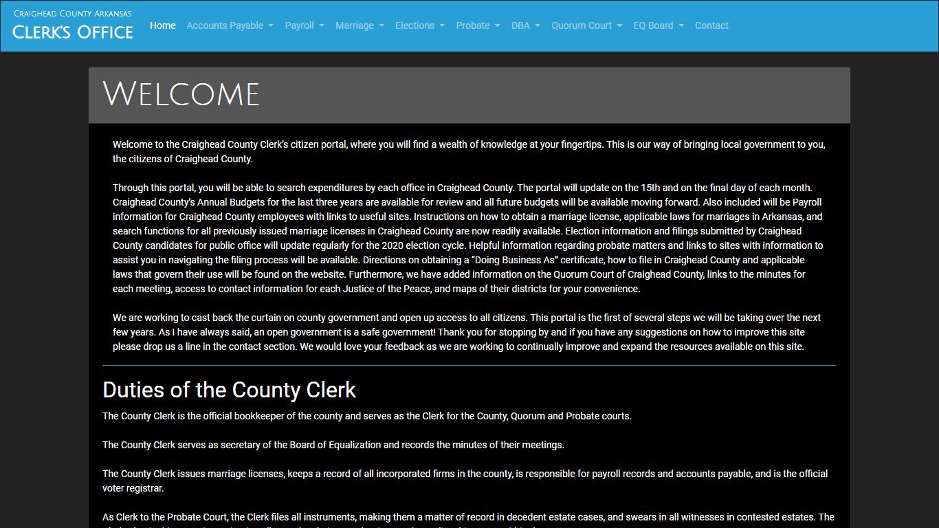 Welcome - Craighead County, Arkansas